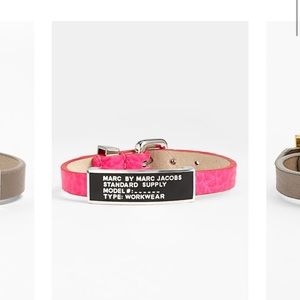 Marc Jacobs leather bracelet